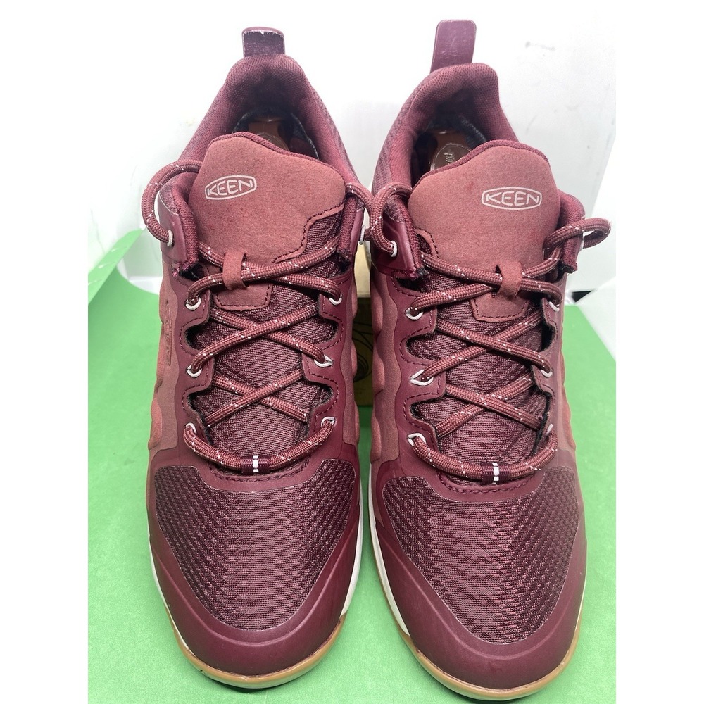 KEEN Explore WP Tawny Port/Satellite Hiking Outdoor Trail Shoes Womens Sz 9.5